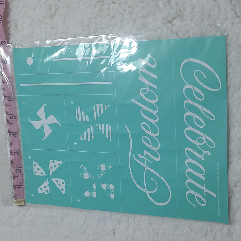 Chalk Couture Pinwheels Transfer